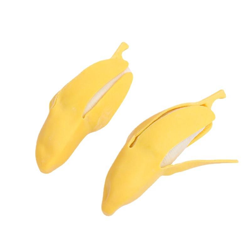 Spoof Peeling Lala Le Banana Hand Peeling Emulational Creative Banana Vent Toy