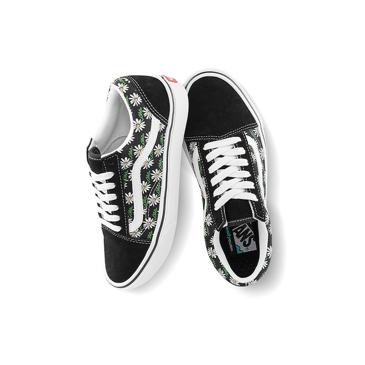 Old Skool ComfyCush Vans 'Scribble Flower' VN0A3WMA49K