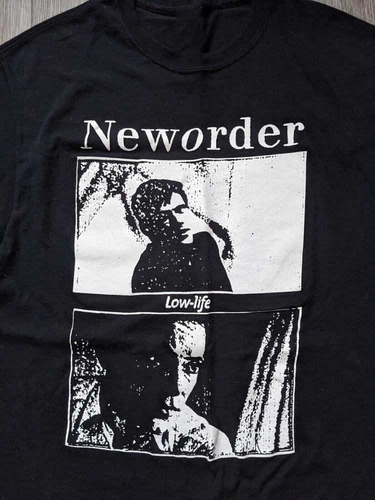 

New Order Band Low Life Shirt Classic Black Unisex All Size S-5XL 1H0231 Unisex T-Shirt XXXL