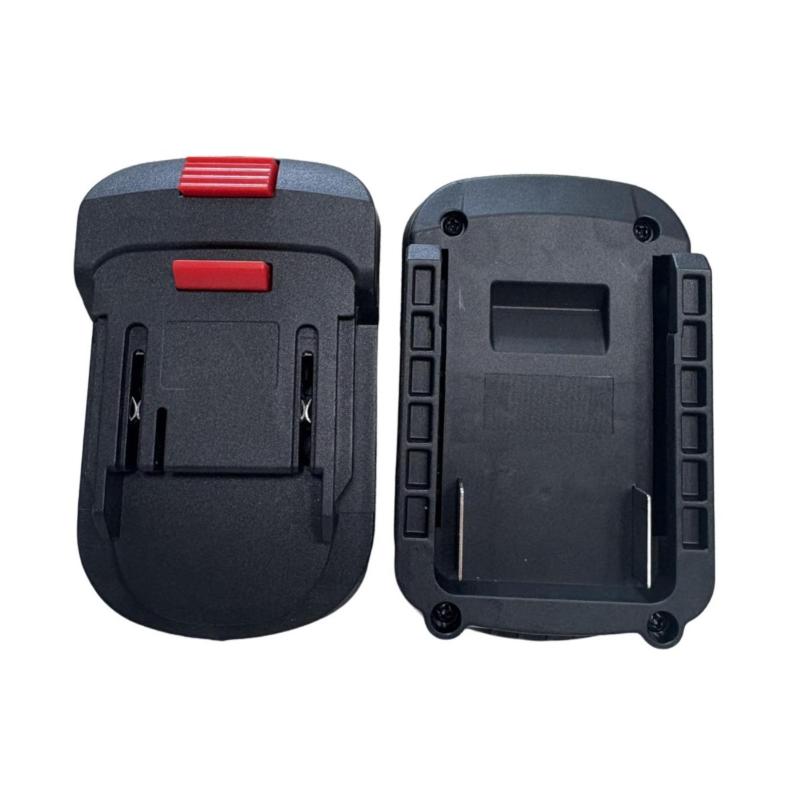 1 Stuk Universele Zwarte Batterij Adapter Converter Voor 18V Lithium Batterij Li-Ion Elektrisch Gereedschap Doe-het-zelf Accessoires