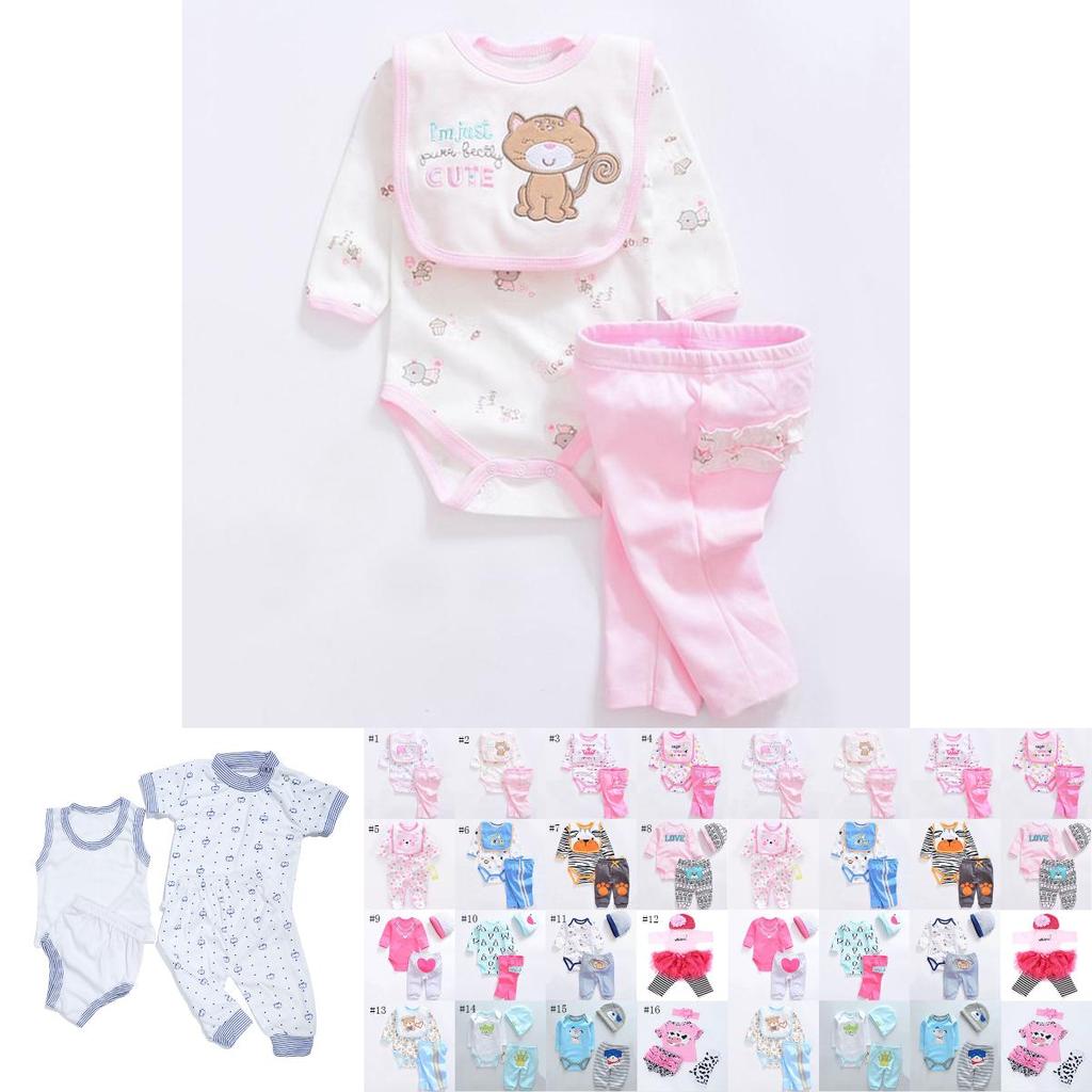Adorable Romper Dress Clothes For 22''-23'' Lifelike Reborn Baby Dolls