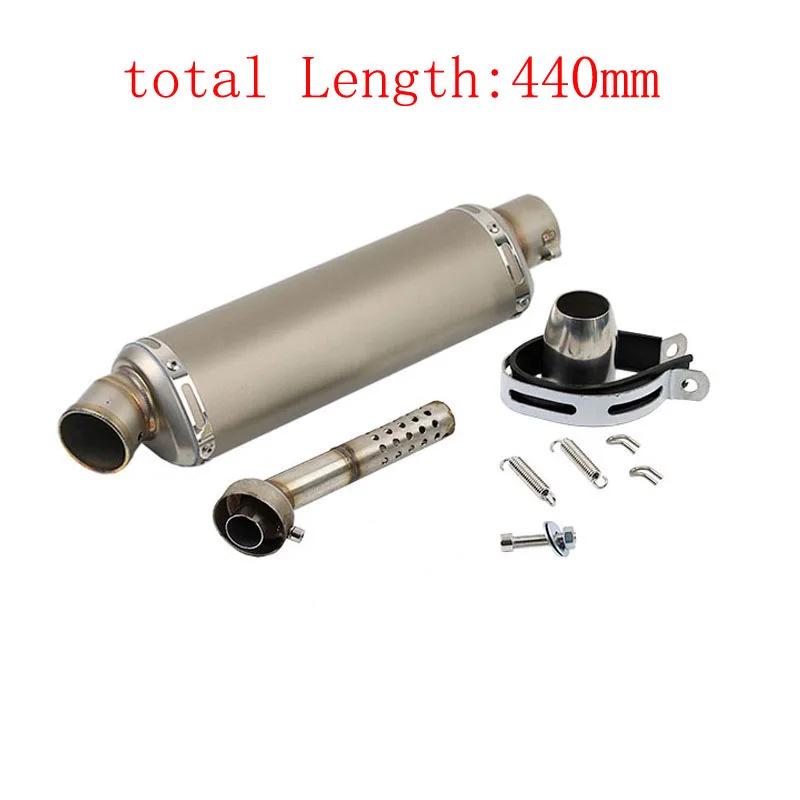 Compatible Exhaust Pipe for Yamaha R3/R6/R15, Kawasaki Ninja 250/400, Duke 200, RC 390