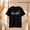 Thankful With Hearts T-and Kids Tshirt | Thanksgiving Graphic Tee