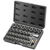 Bolt Extractor Set, 29-Piece Bolt and Nut Remover Set, 6mm To 10mm, 13/32" To 3/4", CR-MO Steel Extraction Socket Set with Storage Case, for Removing