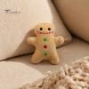 Scratch Resistant Cat Toy Christmas Catnip Plush Toys, Reindeer Gingerbread Santa Stuffed Animal, Interactive Holiday for Kittens, Pet Gift
