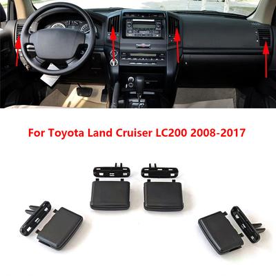 For Toyota Land Cruiser LC200 FJ200 2008-2017 Car Front Dashboard Air Conditioner Outlet A/C Air Conditioning Vents Tab Clip