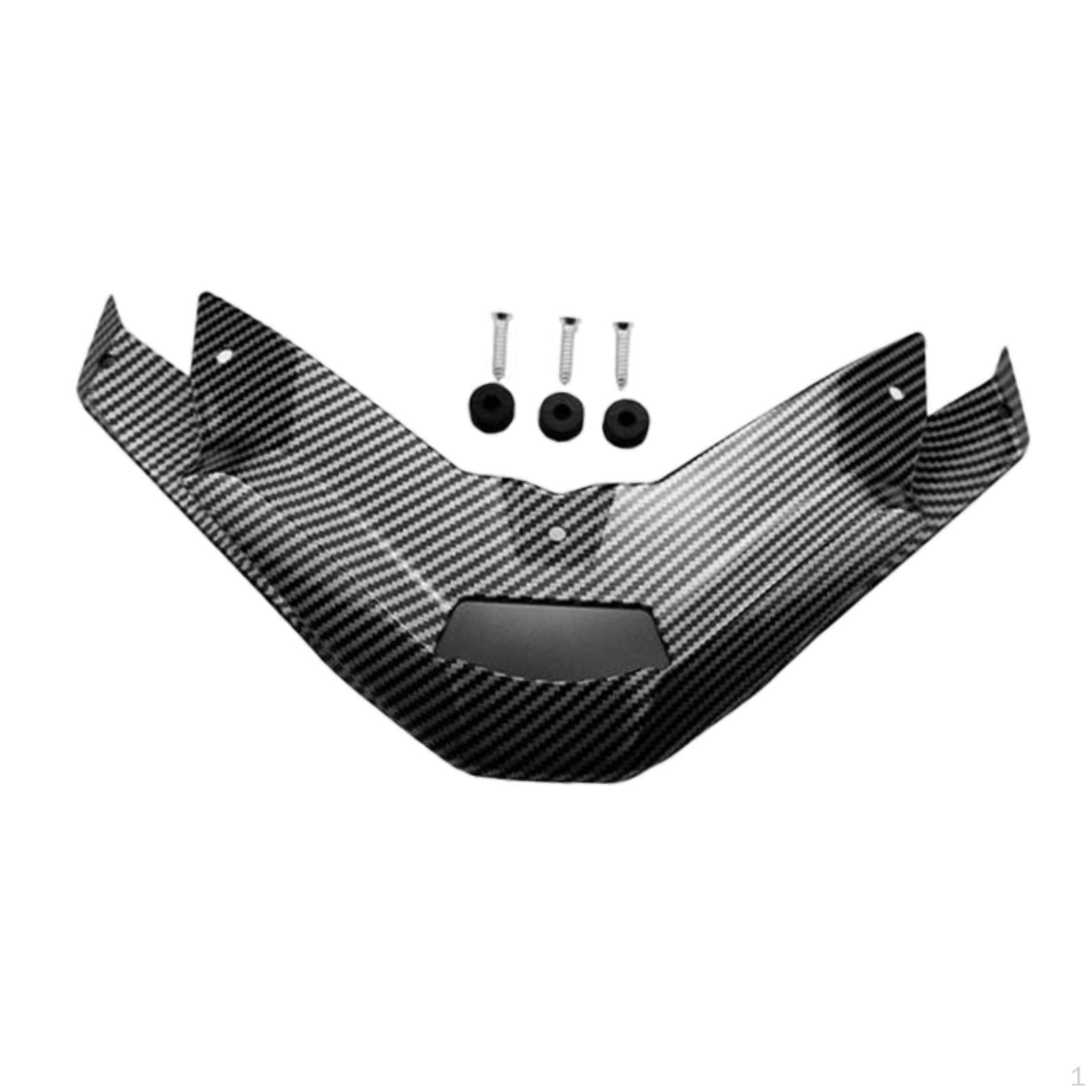 

Передний обтекатель аэродинамический винглет простая установка декоративная отделка крыла замена деталей для Carbon Fiber Pattern