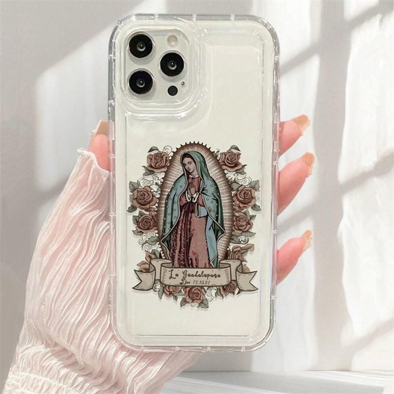Jesus & Virgin Mary Anti-Drop Case For Redmi Note 12 13 11 Pro Plus 5G Cases Redmi Note 12S 10 11S 10S 12C 13C 4G Cover
