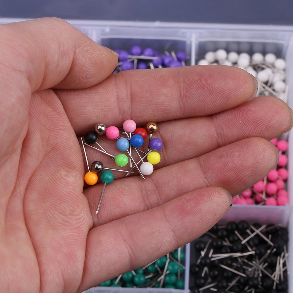 900x Round Head Dressmaking Pins Weddings Corsage Florists Sewing Pin