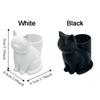 3D Printed Cat-Shaped Storage Tube Plastic Stationery Storage Box Funny Desk Organizer  Office