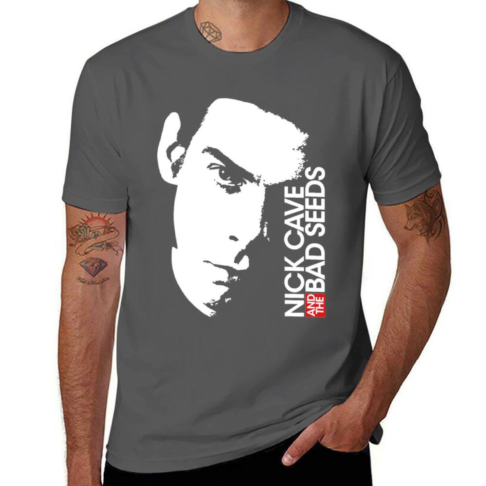 

NICK CAVE CLASSIC Essenti T-Shirt t shirt men 100% cotton luxury brand printed t shirts for man cotton t shirts man 100% T-Shirt 4XL