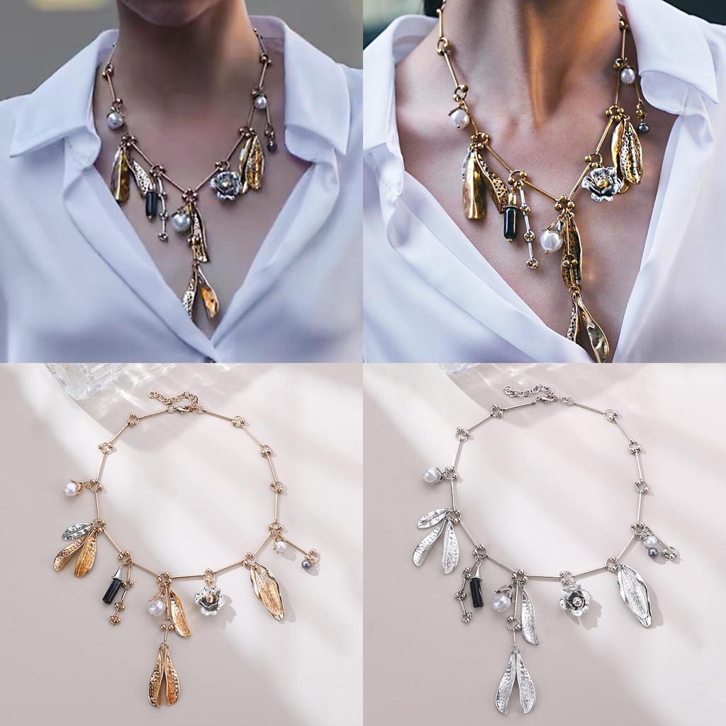 Punk Geometric Pendant Necklace For Women Winter Fashion With Alloy Material