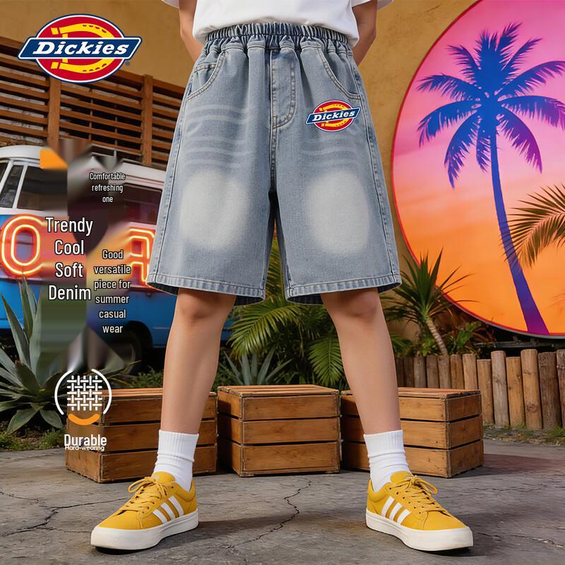 Dickies Boys 2026 Summer Denim Shorts 120