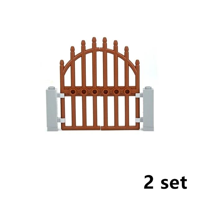 DO IT YOURSELF Assembles Particles 6140 2486 6187 Technical MOC Parts Rails Stair Fence Guardrail Panel Barrier Ladder City Construction Bricks