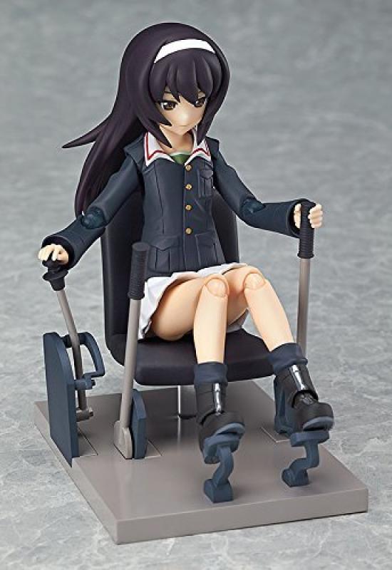 Figma Girls & Panzer Asako Reizei Non-scale ABS & ATBC-PVC Painted Movable Figure