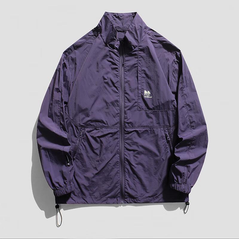 JIAOXIU Men's Ice Silk Sun Protection Jacket