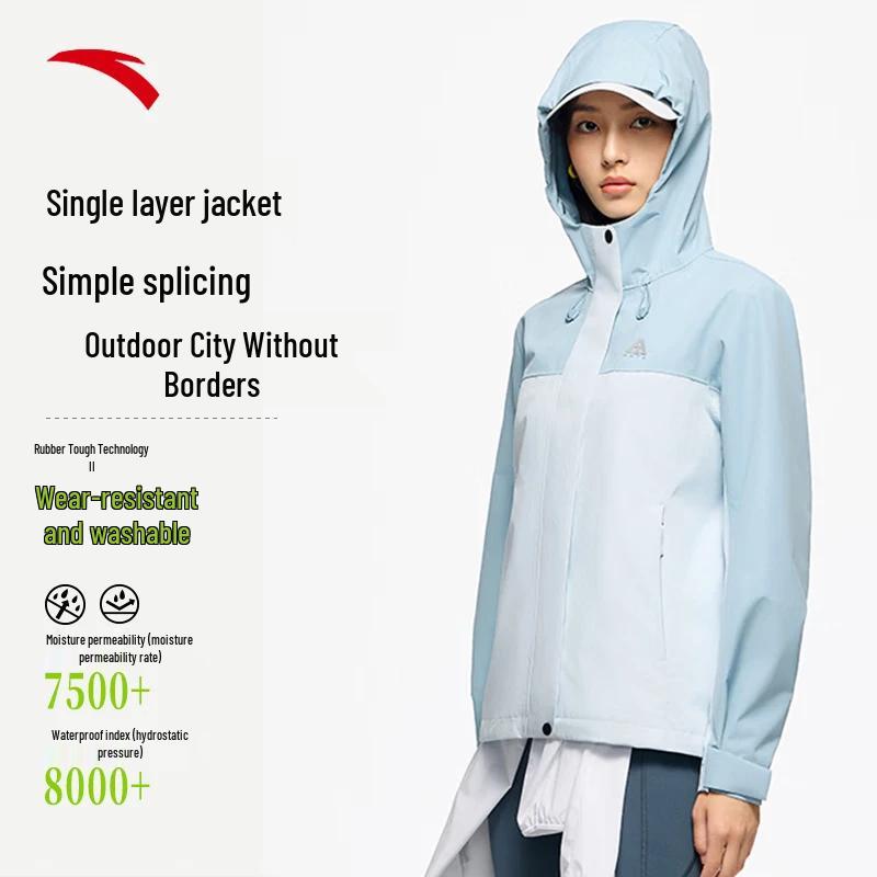 Anta Women s Single-Layer Windproof Outdoor Jacket 170/L