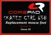 Corepad Skatez CTRL Mouse Sole for Vaxee XE 2set [] (CTRL)