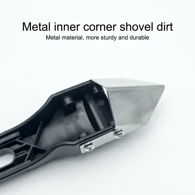 Silicone Scraper Squeegee Glue Remover Knife Caulking Angle Beauty Crack Trowel Tool Grout Scraper Kit With 5Pcs Scraper Head