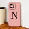 For Honor X8 X8A X8B X8C Case Simple Heart Letters Full Protection Phone Cases For Honor X 8 5G Soft Liquid Silicone Back Covers