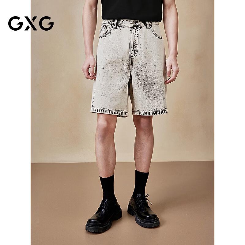 GXG Men s Washed Grey Denim Shorts S