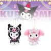 Adorable Kuromi Floral Dress Plush Hanger Sanrio New Japanese Style Collectible