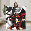Sonices Game Blanket Cover Cartoon Fuzzy Throw Blankets Airplane Travel Personalised Lightweight Bedsprea,