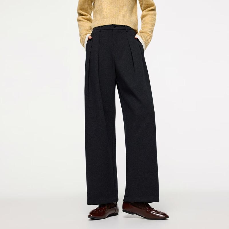 FivePlus Women's Casual High-Waist Straight-Leg Pants