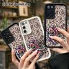 Phone Case: 2D Flat Samsung Galaxy A34 A35 M05 M06 S20 S22 S21 FE Plus 5G Protective Case, Color-block Design, Christmas and Halloween Gift