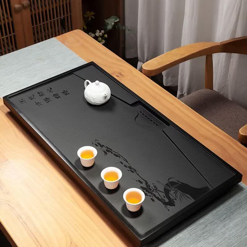 Jia Kang Ming Light Luxury Wujin Stone Tea Tray