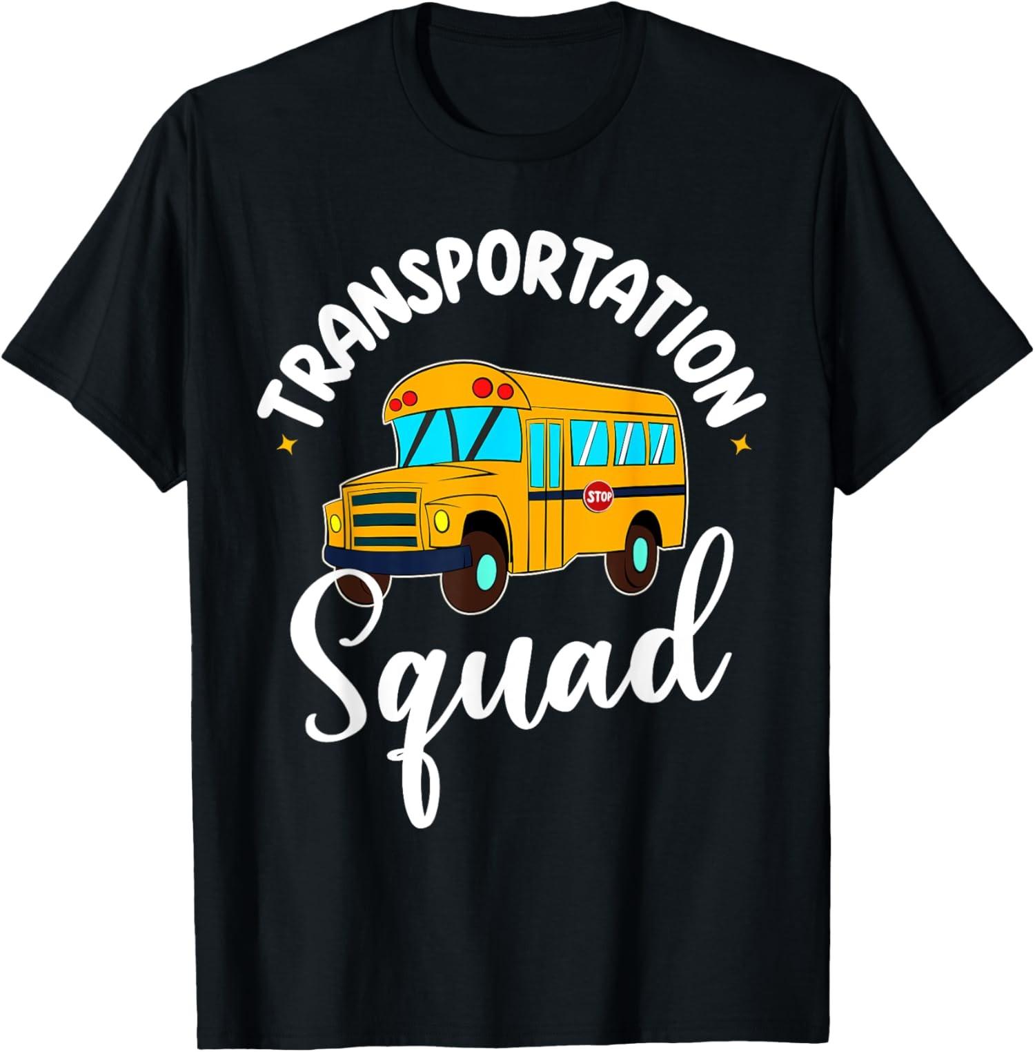 School Bus Driver Back To School Transportation Unisex T-Shirt S разноцветный