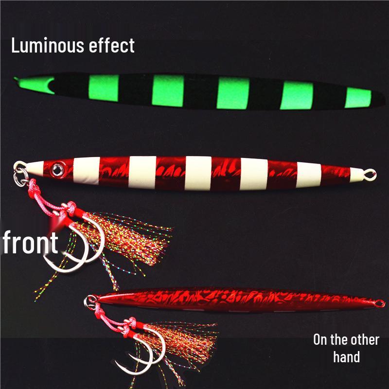 Luminous Glow-in-the-Dark Deep Sea Fishing Lure for Mackerel & Ribbonfish