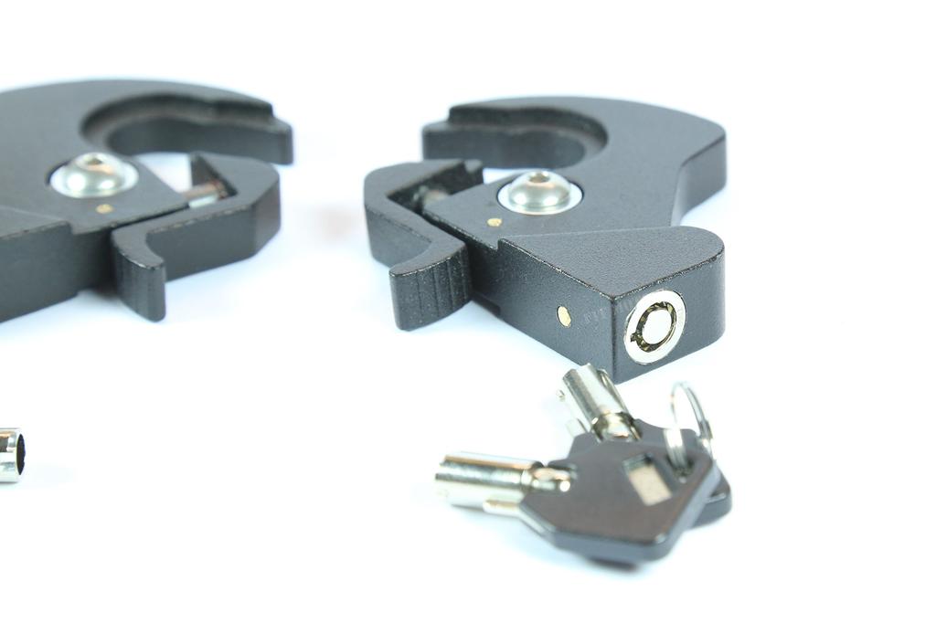 Lock Removable Rotary Docking Latch for Harley Davidson Sissy Bar Luggage Rack