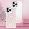 Case for iPhone 16 Pro Max Case Glitter Cute Bling Love Quicksand Clear Soft TPU Girls Women Stylish Bumper Shockproof Protective Cover for iPhone 16