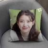 POP Korean Singer I-IU Pillow Covers Cartoon Sofa Decorative Home Double-sided Printing Short Plush Cute Cushion Cover