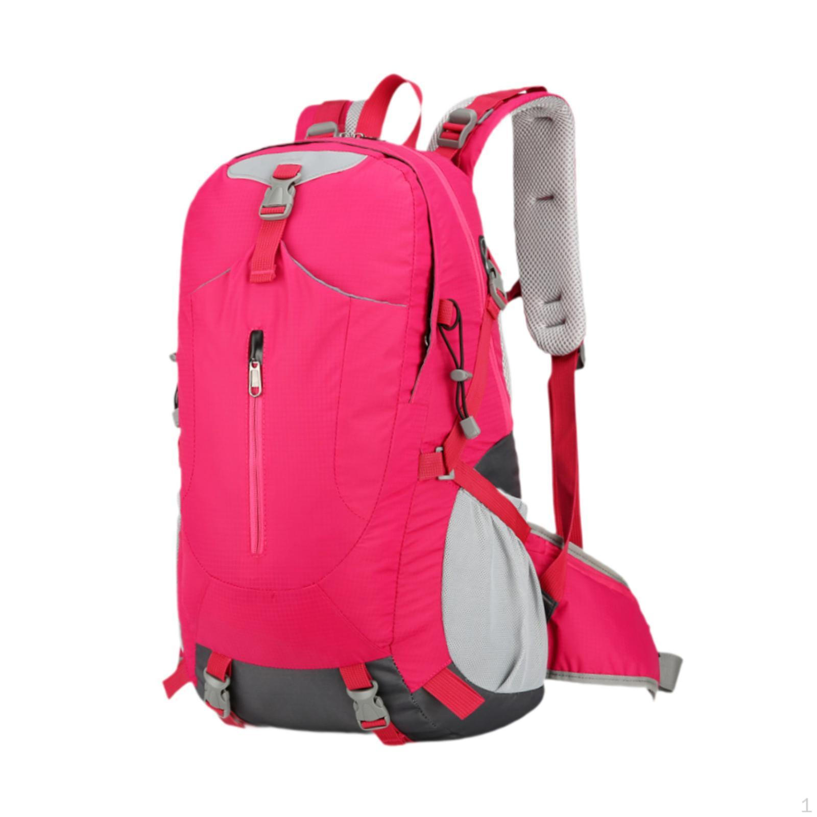 

Туристичний рюкзак Скелелазіння Зручний багатофункціональний альпіністський рюкзак для рожевий червоний колір