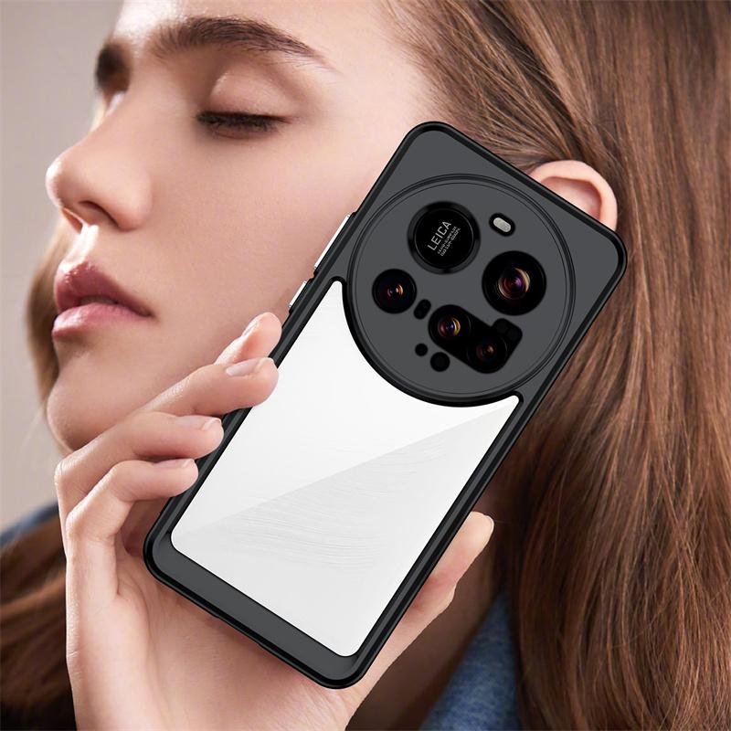 Etui na Xiaomi 15 Ultra Pokrowiec na Xiaomi 15 Ultra 5G Funda Przezroczysty PC TPU Odporny na wstrząsy Silikonowy Pokrowiec na tył telefonu Dla Xiaomi 15 Ultra