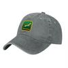 Berretto da Baseball Springbok in Cotone Lavato Vestibilità Classica Cappello Regolabile con Iconico Emblema Verde Oro per Uso Esterno Casual