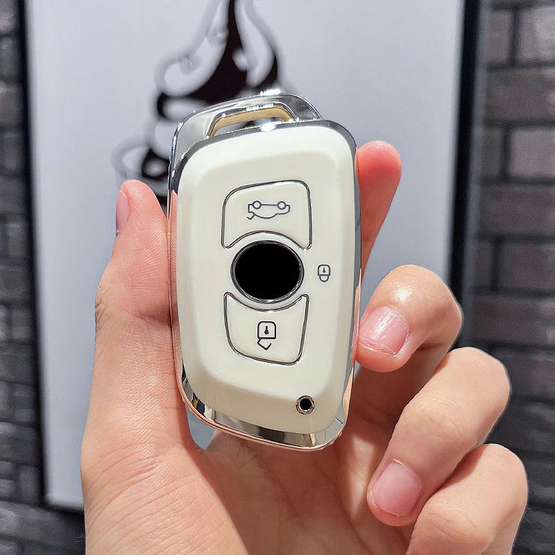 VinFast VF8 Car Key Case for Models V3, 6, 7, and 5 - High-End A2.0 Key Shell with Buckle