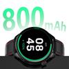 800mAh Large Battery 1.75" AMOLED Fitness 110+ Sports Modes BT Call Health Monitor Outdoor GPS Sports Tracking Smartwatch Men
