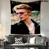 David Bowie Wall Tapestry Art Tapestry Background Cloth Fashion Print Background Cloth Wall Decoration Atmospheric Background Cloth