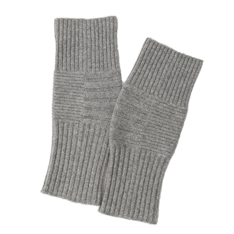 24/25 Winter Custom Warm Women Men Inner Mongolia 100% Cashmere Leg Knee Warmers  Hot Selling  Kneelet