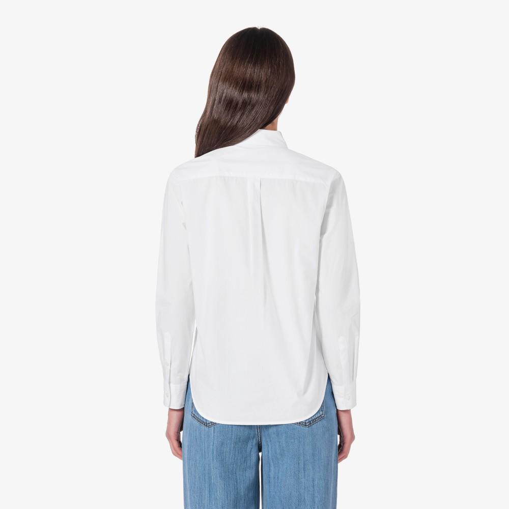 [Lacoste] Women's Poplin Solid Shirt CF694E-56G001