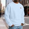 Sudadera Casual de Manga Larga con Cuello Redondo y Textura para Hombre