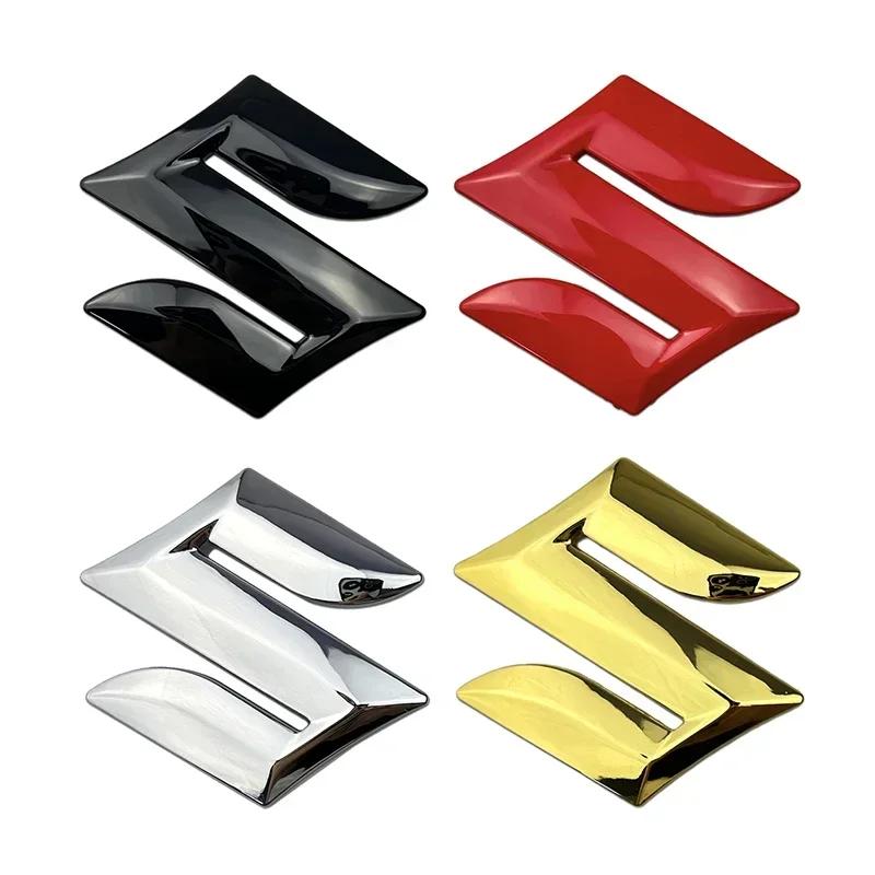 Emblema per Suzuki Alto SX4 Samurai Ignis S Cross Grand Vitara Swift Sport Jimny 8cm Adesivo Logo Stemmi per Bagagliaio Auto Accessori
