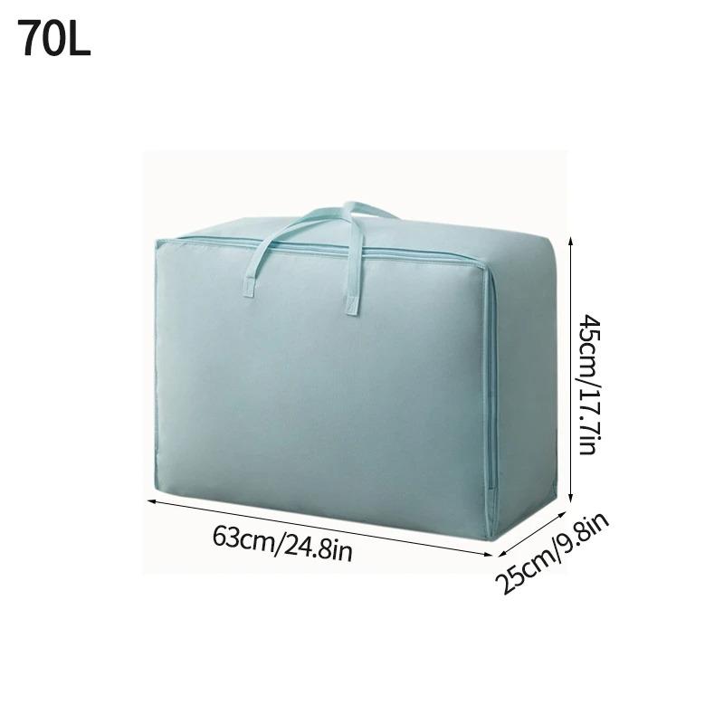 Bedroom Quilt Storage Bag Non-woven Large Capacity Quilt Organizer Storage Sundries Clothes Organizer Moving Luggage Packing Bag