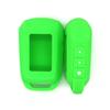 Simple Style Silicone Cover for Alarm Model A92 A94 Car LCD Key Case Functional Protection Smooth Texture Black Red Green Blue