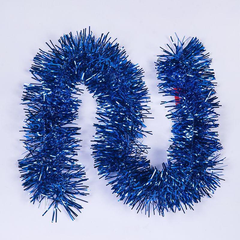 Shiny Tinsel Garland Streamer Ribbon for Birthday, Christmas, Wedding, and Party Decorations.