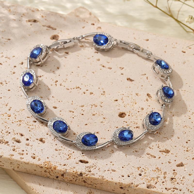 Zircon 6-character High-end Jewelry Niche Women's Luxury Multi-color Women's Bracelet