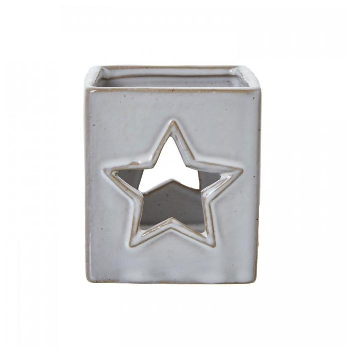 Hill Interiors Ceramic Star Tea Light Holder